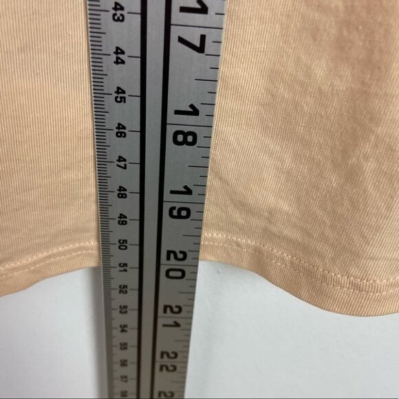 Lululemon Pleats and Thank You Peach Short Sleeve Crop Top‎ Size 4 Tee 2020 Tee - Picture 11 of 11